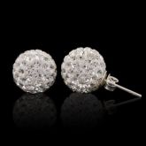 Brinco Mina Prata com Cristais Swarovski 925