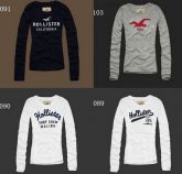 Camiseta manga longa Hollister