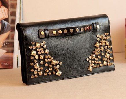 Bolsa Fashion com rebite